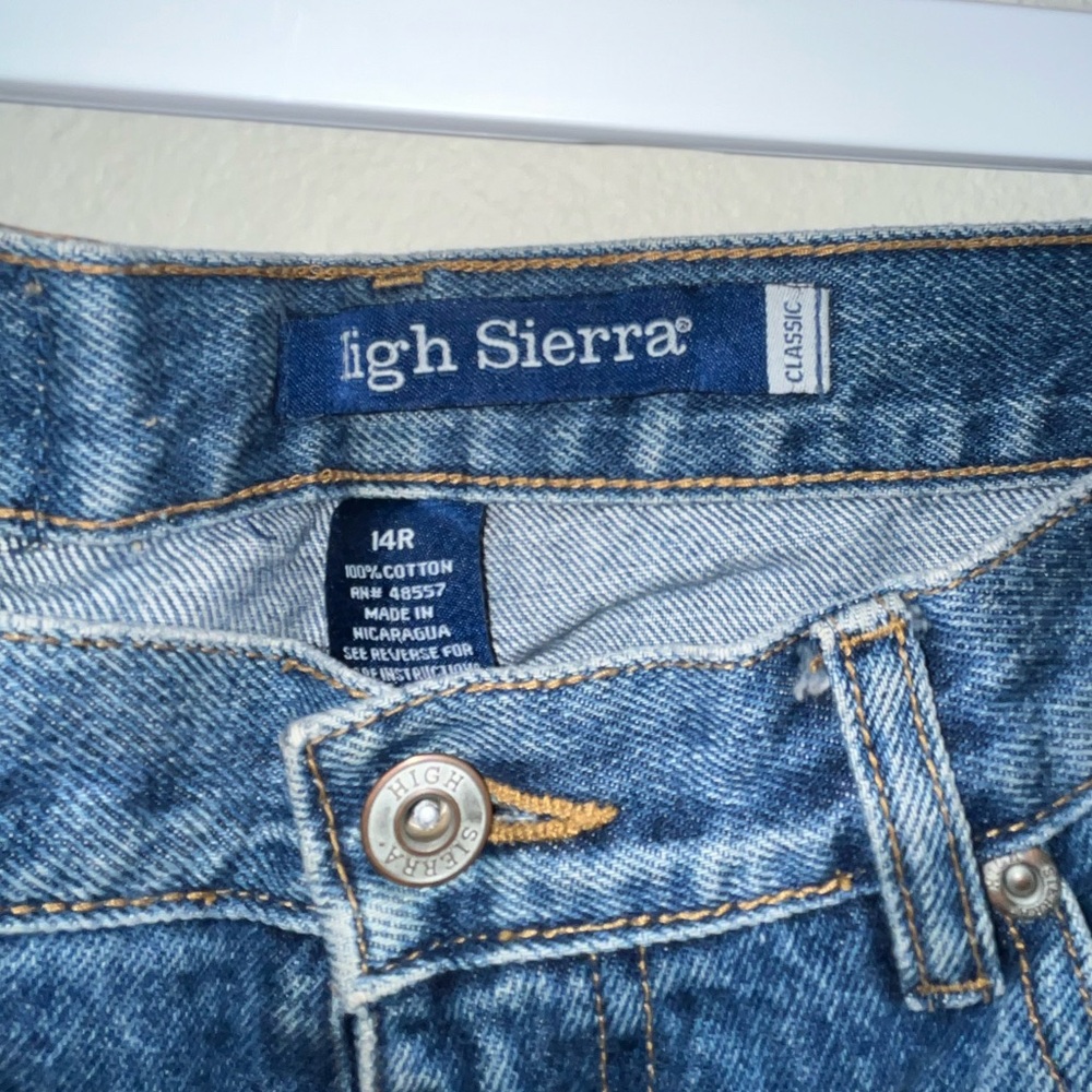 High Sierra classic vintage high rise jeans